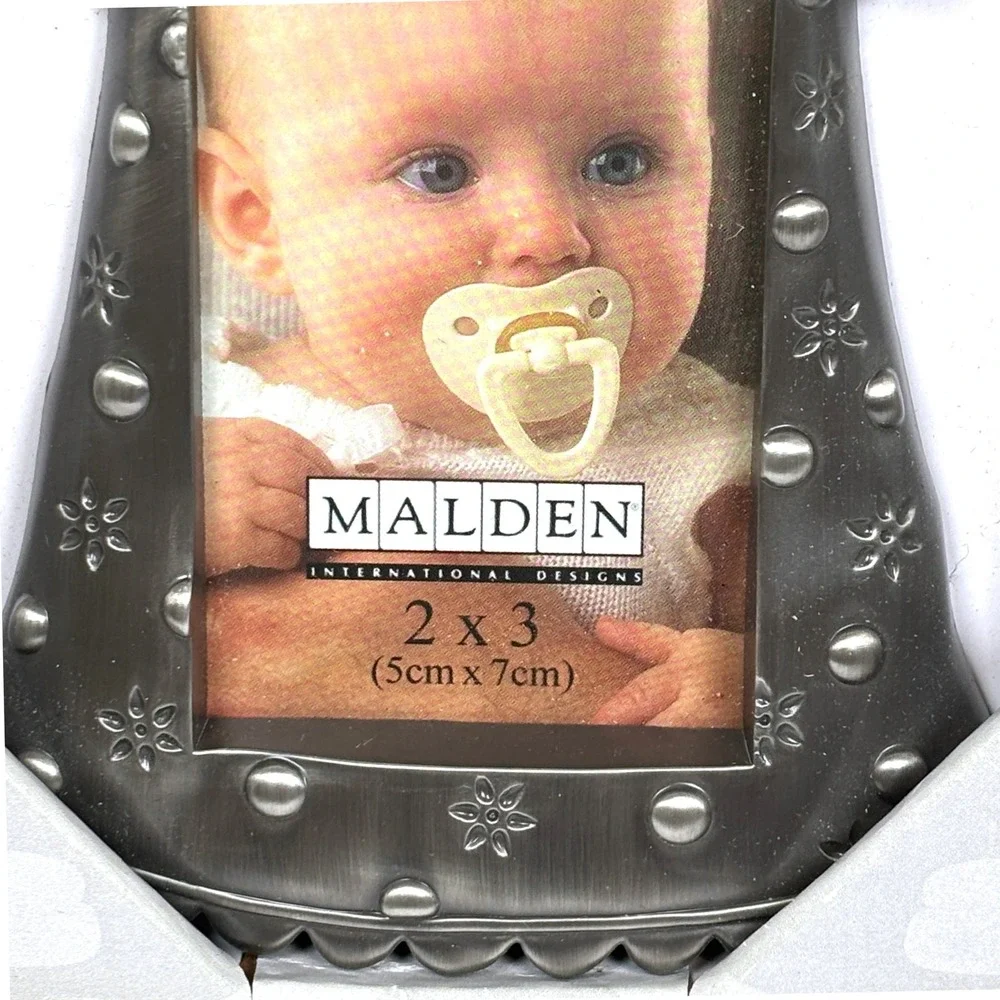 Malden Pewter Finish Little Girl Dress Photo Frame 2